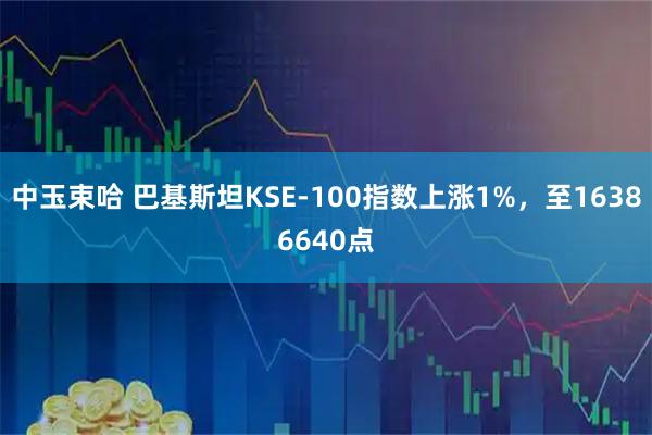 中玉束哈 巴基斯坦KSE-100指数上涨1%，至16386640点